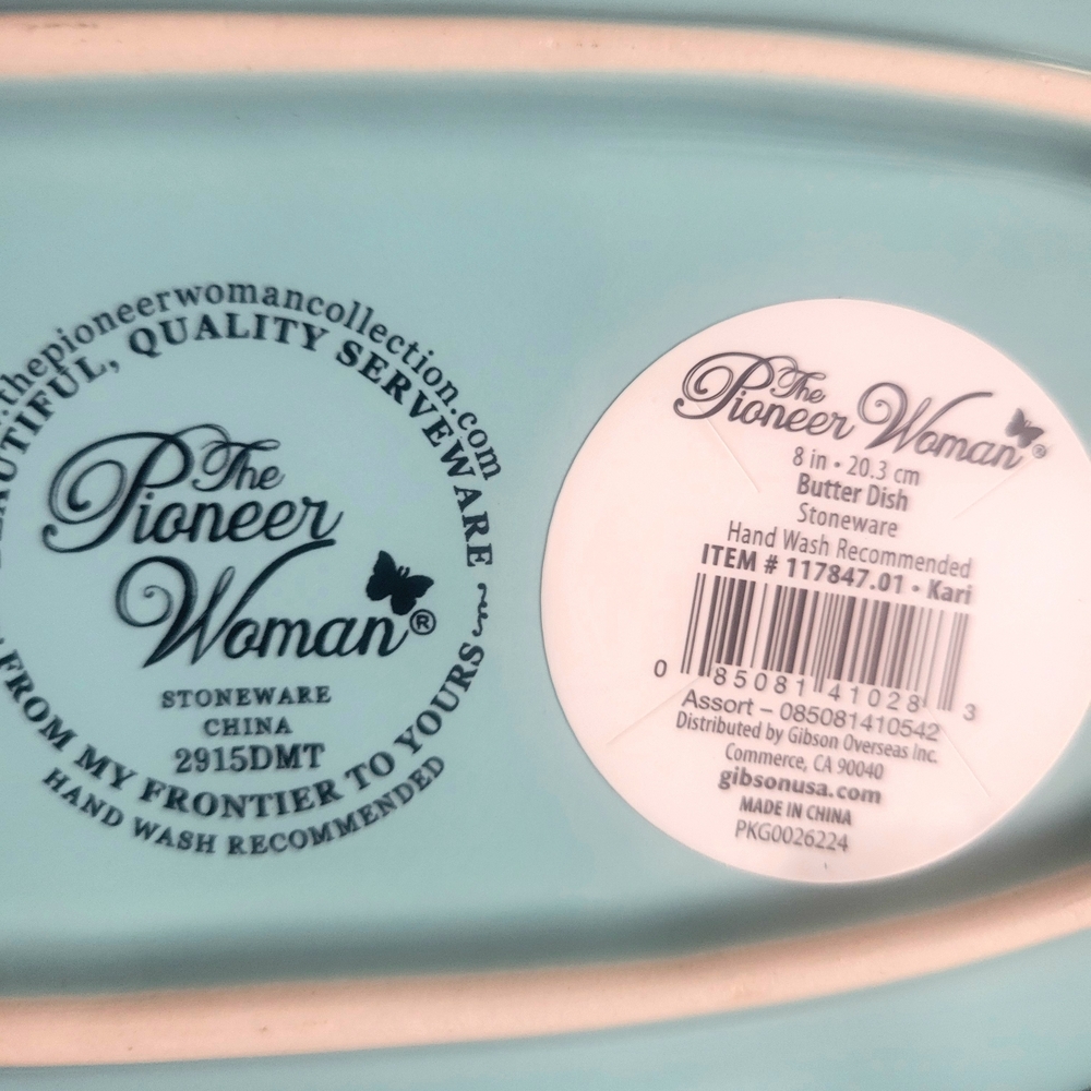 The Pioneer Woman Butter Dish